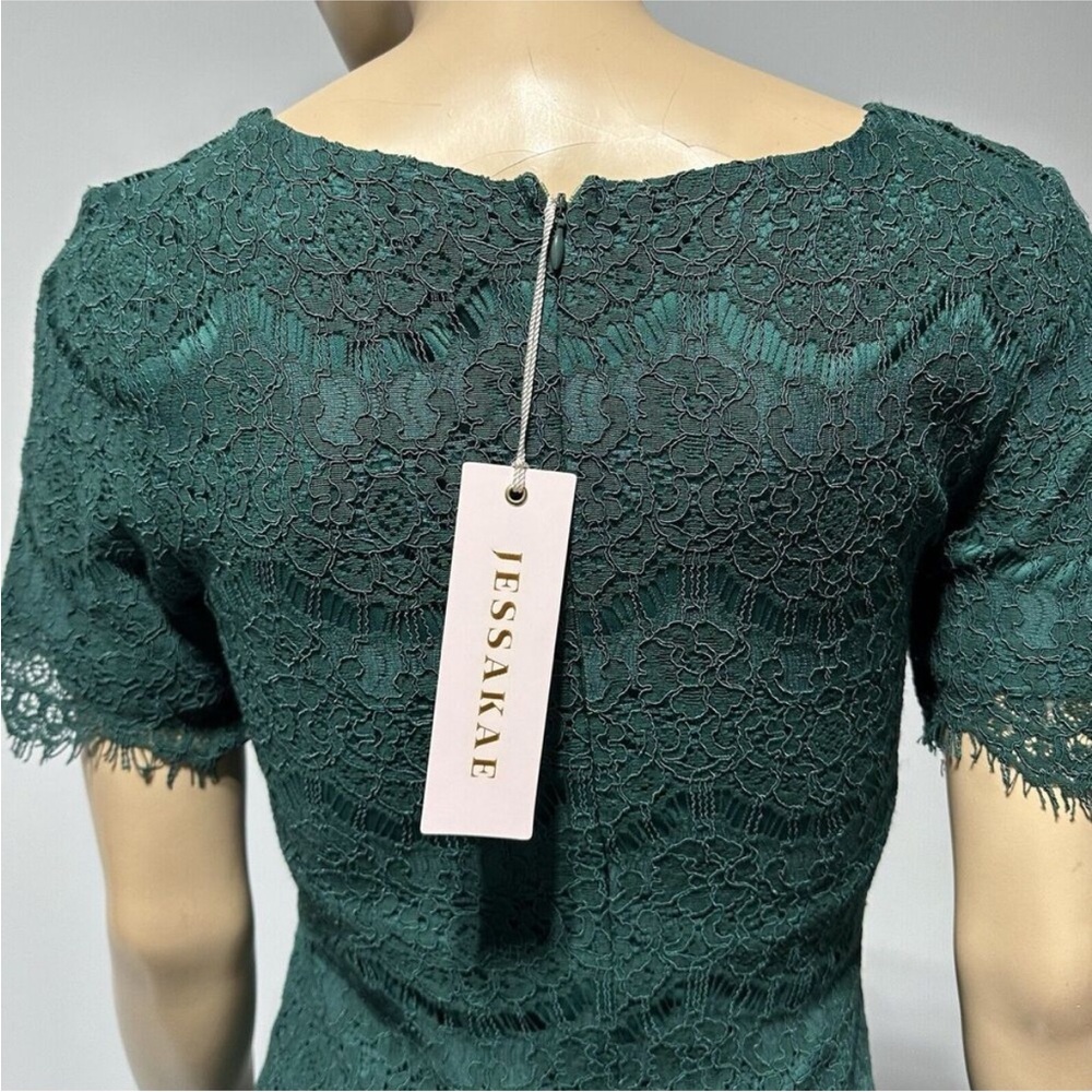 JessaKae Teal Lace Dress